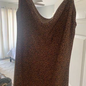 Leopard Midi Dress- Size small